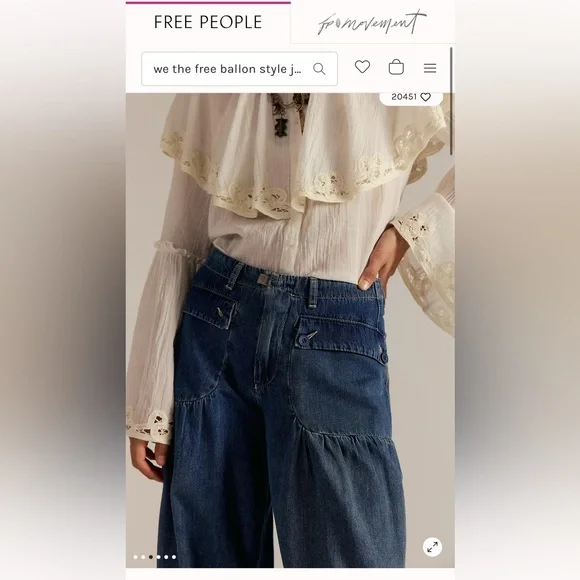 We The Free Lotus Jeans - Picture 2 of 7